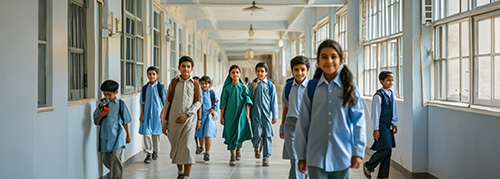 Public Toilets in School Teaching Buildings