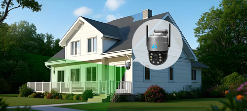 Smart Home Security: The Impactful Application of Outdoor Cameras at the Johnsons' Residence