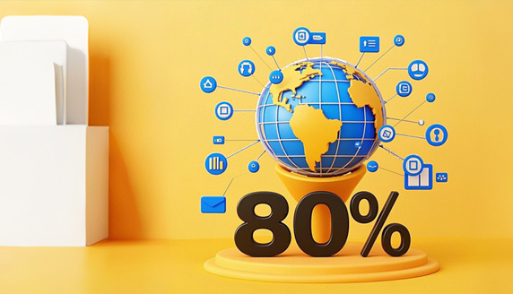 January 2025: Global Internet Penetration Rate Reaches 80%, Opening New Growth Opportunities for the Telecom Industry